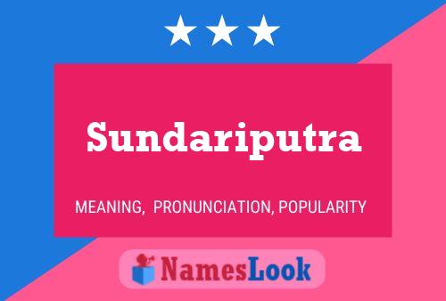 Sundariputra பெயர் போஸ்டர்