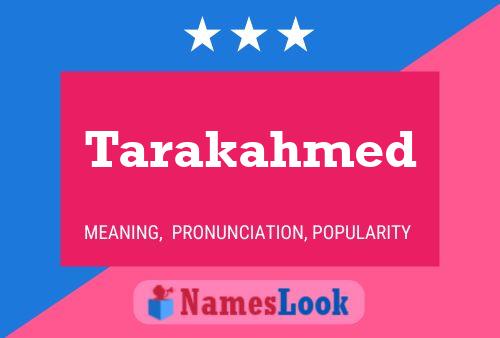 Tarakahmed பெயர் போஸ்டர்