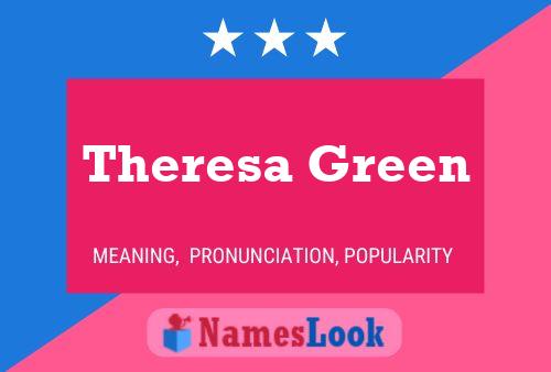 Theresa Green பெயர் போஸ்டர்