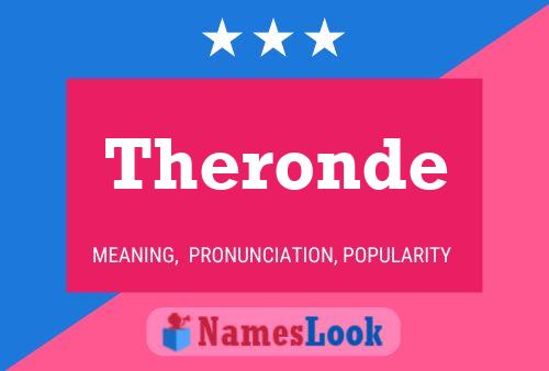 Theronde பெயர் போஸ்டர்