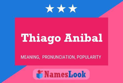 Thiago Anibal பெயர் போஸ்டர்