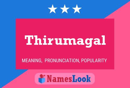 Thirumagal பெயர் போஸ்டர்