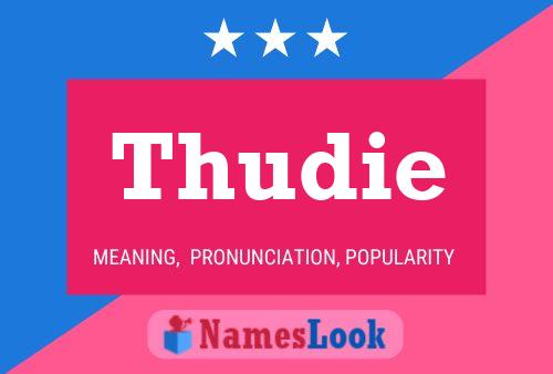 Thudie பெயர் போஸ்டர்