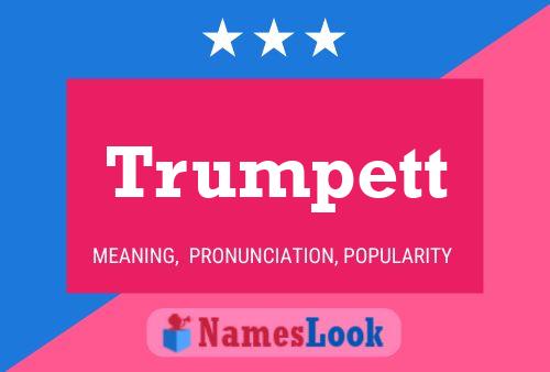 Trumpett பெயர் போஸ்டர்