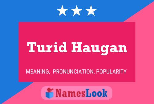 Turid Haugan பெயர் போஸ்டர்