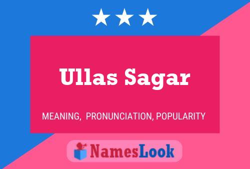 Ullas Sagar பெயர் போஸ்டர்