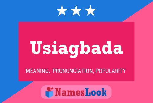 Usiagbada பெயர் போஸ்டர்