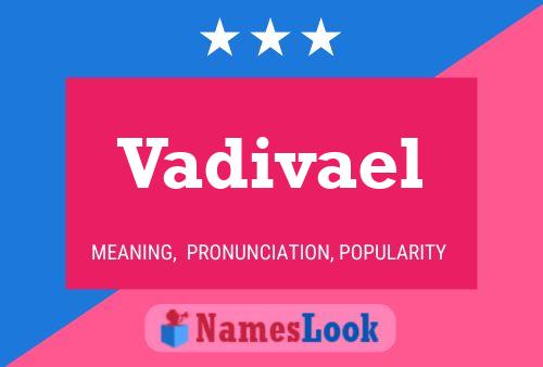 Vadivael பெயர் போஸ்டர்