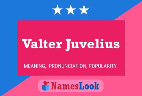 Valter Juvelius பெயர் போஸ்டர்