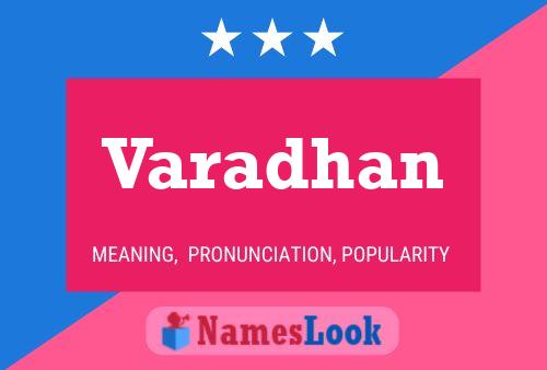 Varadhan பெயர் போஸ்டர்