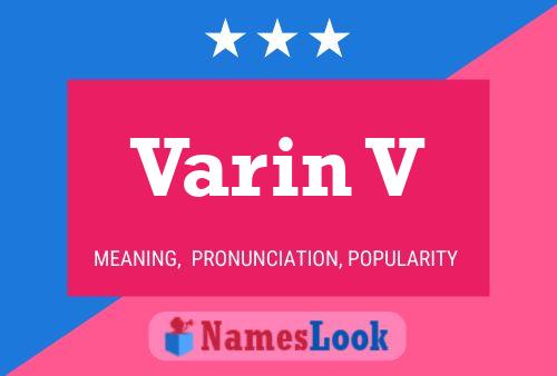 Varin V பெயர் போஸ்டர்