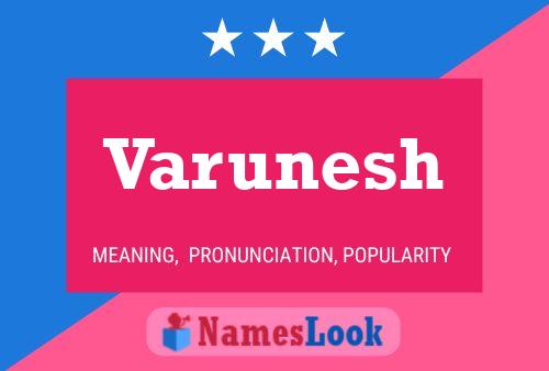 Varunesh பெயர் போஸ்டர்