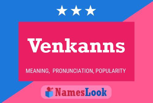 Venkanns பெயர் போஸ்டர்