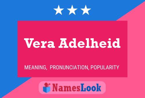 Vera Adelheid பெயர் போஸ்டர்