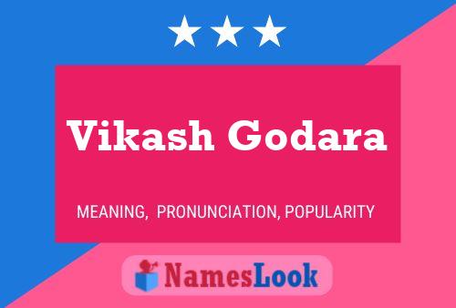 Vikash Godara பெயர் போஸ்டர்