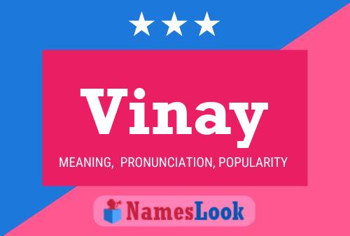 Vinay பெயர் போஸ்டர்