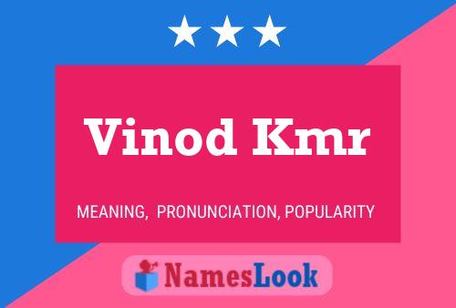 Vinod Kmr பெயர் போஸ்டர்