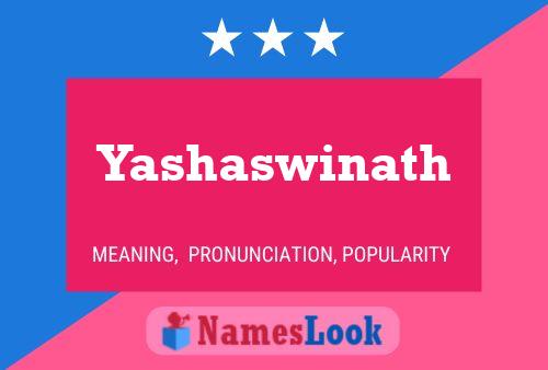 Yashaswinath பெயர் போஸ்டர்