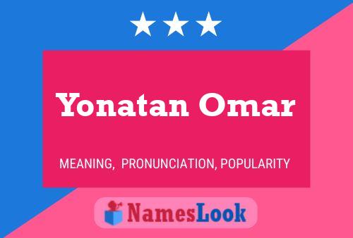 Yonatan Omar பெயர் போஸ்டர்