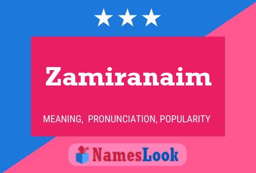 Zamiranaim பெயர் போஸ்டர்