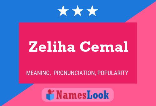 Zeliha Cemal பெயர் போஸ்டர்