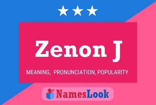 Zenon J பெயர் போஸ்டர்